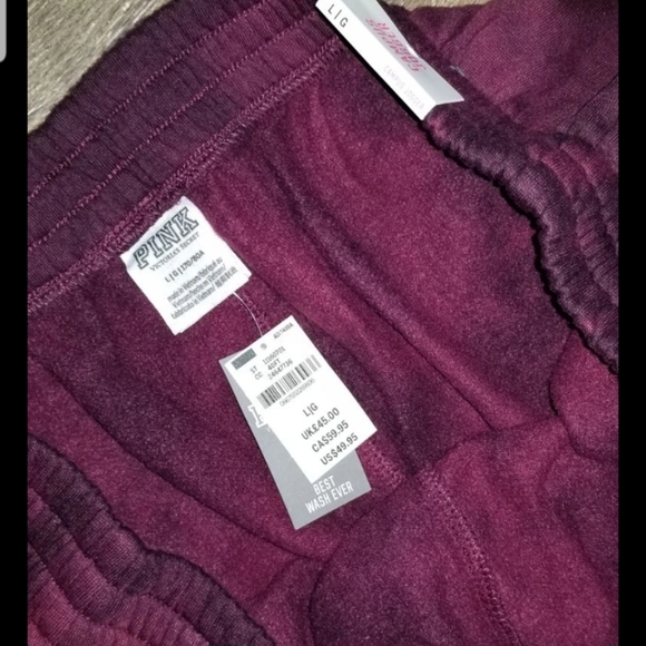 ❤ NWT VS PINK CAMPUS JOGGER SWEATS TIE DYE - Picture 5 of 8